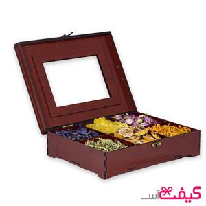 جعبه پذیرایی دمنوش مدل مینا