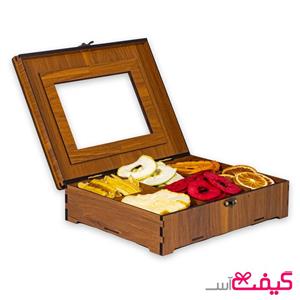 جعبه پذیرایی میوه خشک مدل مینا