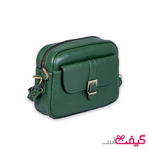 کیف دوشی زنانه چرم طبیعی مدل مهسا