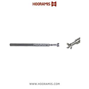 مته اختصاصی چهارپرT شکل ۸*۱۰۰*۱۸*۱۲ از جنس Solid Carbide جهت پولیش داخلی در پروفیلهای uPVC ماشینهایElumatec Sturz Rotox Urban 