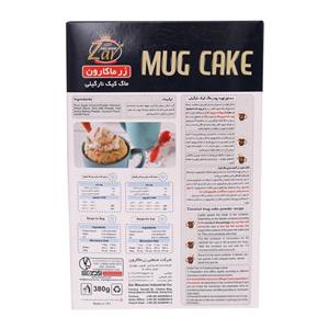 پودر ماگ کیک نارگیلی 380 گرمی زر ماکارون Zar Macaron Coconut Mug Cake 380 gr