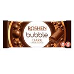شکلات تلخ حبابدار روشن Roshen Bubble وزن 80 گرم