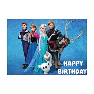 بنر تولد طرح فروزن کد B-SED_3382 – 150×100