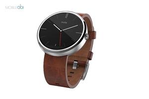 ساعت هوشمند موتورولا Moto 360 Brown Leather Band Motorola Moto 360 Brown Leather Band