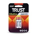 باتری نیم قلمی 2تایی تراست Trust Alkalaine