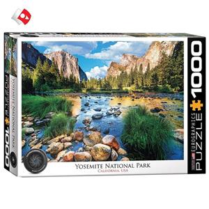 پازل یوروگرافیکس 1000تکه طرح Yosemite National Park کد60000947