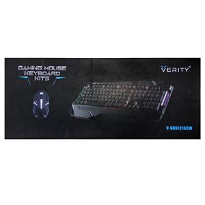 کیبورد و موس گیمینگ VERITY V-KB6121