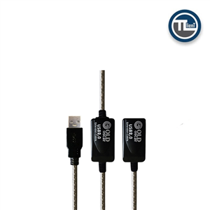 کابل افزایش طول USB 25m برددار 