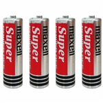 باتری قلمی مکسل مدل MAXELL SUPER POWER ACE RED بسته 4 عددی