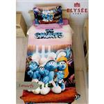 سرویس روتختی ELYSEE Home مدل Smurfs یکنفره 4 تکه