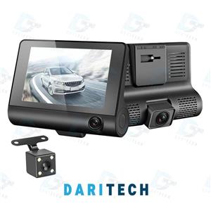 دوربین ثبت وقایع خودرو مدل 3 لنز