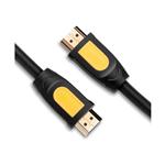 کابل اچ دی ام آی یوگرین مدل HDMI Round Cable 15m 4K (Yellow/Black)