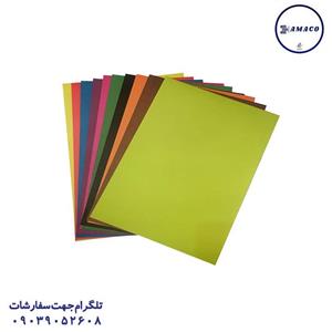 مقوا 1 رو رنگی 100 عددی A4