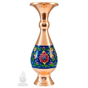 گلدان صراحی سایز 1 مس و پرداز کاظمی