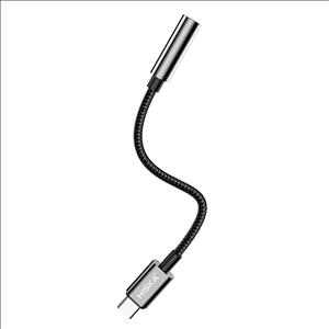 کابل تبدیل USB-C به AUX هیسکا مدل W22 طول 0.1 متر