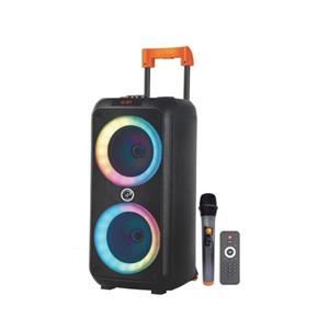 اسپیکر بلوتوثی قابل حمل ایکس پی مدل XP-M1213A به همراه میکروفون و ریموت کنترل