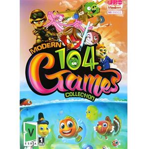 بازی Modern 104 Games Collection PC 1DVD9 مدرن 