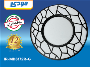 چراغ سقفی ۷۲ وات گرد طرح کاشی مودی