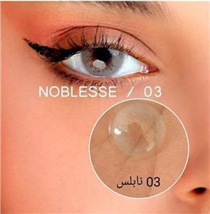 لنز رنگی فصلی نابلس ، شماره 03 Noblesse COLORED CONTACT LENS NUMBE 03