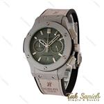 ساعت هابلوت زنانه سه موتوره کرنوگراف طوسی Hublot-5194-G