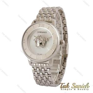 ساعت ورساچه زنانه La Medusa سیلور صفحه سفید Versace-5255-G