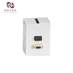 پریز روکار VGA / HDMI کبیر صنعت kabirsanat KS2045