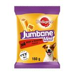 تشویقی سگ پدیگری جامبون (ژامبون) 160 گرمی (Jumbone) ا Pedigree Mini 4 Pack 160G 