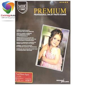 کاغذ فتو گلاسه 260 گرم  مدل M260-P-A4 Peral-RC میر (A3)