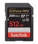 حافظه سندیسک اکستریم پرو SANDISK SDXC 512G 200MB