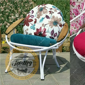 صندلی باغی فلزی مدل ارغوان