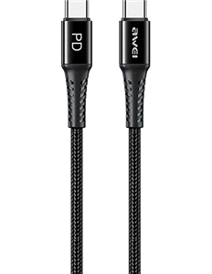 کابل شارژ تایپ سی به تایپ سی آوی مدل CL-111T