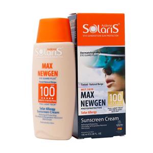 ضد افتاب سولاریس spf 100 مدل مکس نیوژن 