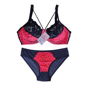 ست شورت و سوتین یلدایی شارمین مخمل کد ZP81.1