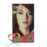 کیت رنگ موی لایف شماره 5.56 قهوه ای ماهاگونی روشن Hair Color Life Kit Light Mahogany Brown