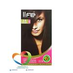 کیت رنگ موی لایف شماره 3 قهوه ای تیره طبیعی Hair Color Life Kit Darkest Brown 3.0