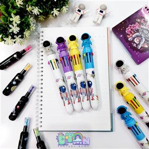 خودکار 10رنگ طرح فضانورد