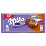 شکلات اورئو براونی شکلاتی 100 گرمی میلکا Milka Chocolate