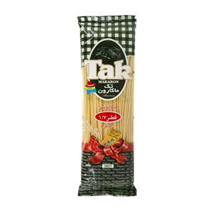 ماکارونی غنی شده 500 گرمی قطر 1/7  تک ماکارون