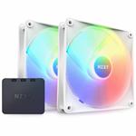 فن کیس NZXT F140 RGB Core - White - 2 in 1