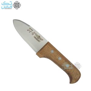 چاقوی آشپزخانه سلاخی دسته چوبی 19.5 سانت حیدری