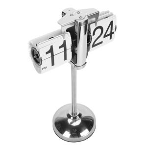 ساعت رومیزی ورقه ای پایه بلند Flip Desk Clock Retro Long Neck