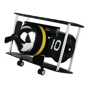 ساعت رومیزی طرح هواپیما Flip Desk Clock Airplane Mode