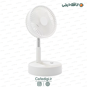 پنکه شارژی و اسپیکر بلوتوث مدل ZOLELE FOLDABLE FAN P10S