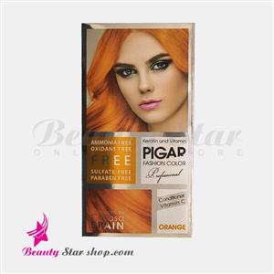 رنگساژ ژله ای فانتزی پرتقالی پیگار حجم 55 میلی لیتر