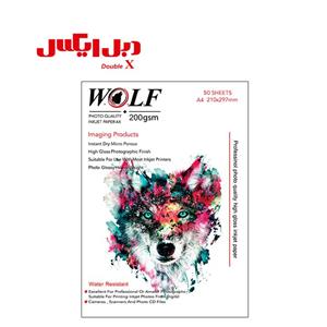 کاغذ فتوگلاسه ۲۰۰ گرمی ولف سایز A3