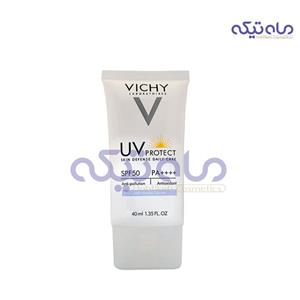 کرم مرطوب کننده ویشی مات کننده و محافظت کننده و حاوی spf 50 و آنتی اکسیدان حجم 40میل 