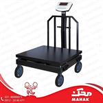 باسکول محک 1 تن چرخدار سینی 120×120 سانتیمتر