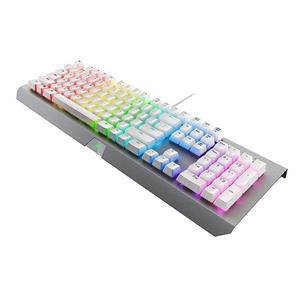 کیبورد گیمینگ باسیم ریزر مدل BLACKWIDOW X CHROMA MERCURY EDITIONY 