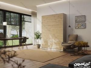 تخت تاشو دو نفره ساده و شیک