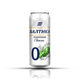 آبجو بدون الکل کلاسیک بالتیکا نیم لیتری